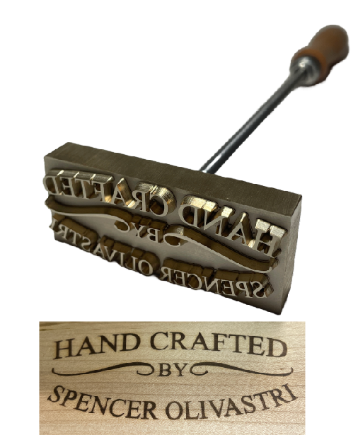 1” x 3” Branding Iron