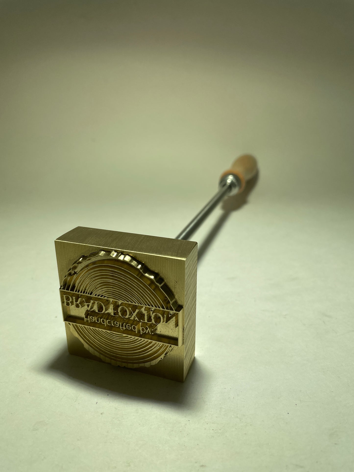 Custom Branding iron for Bradley Foxton 