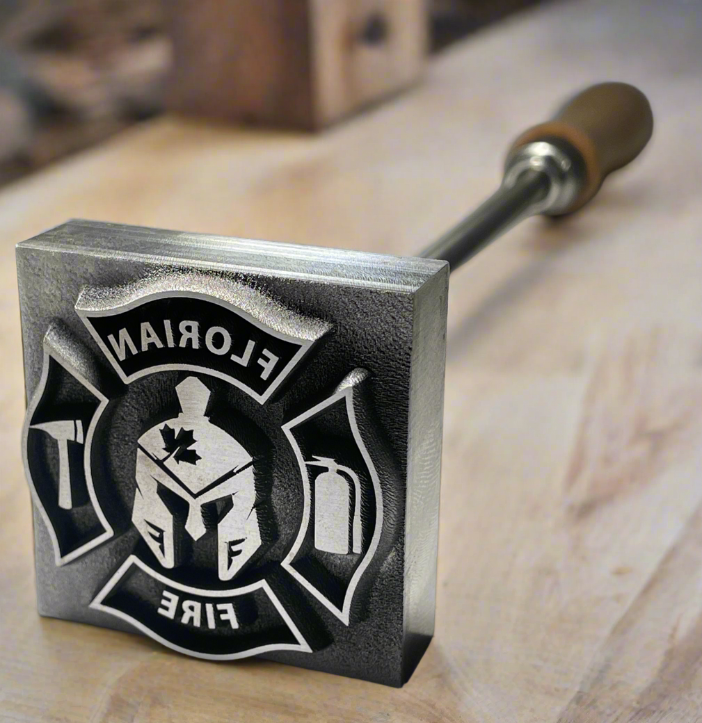Industrial Use - Stainless Steel Professional Wood Branding Iron