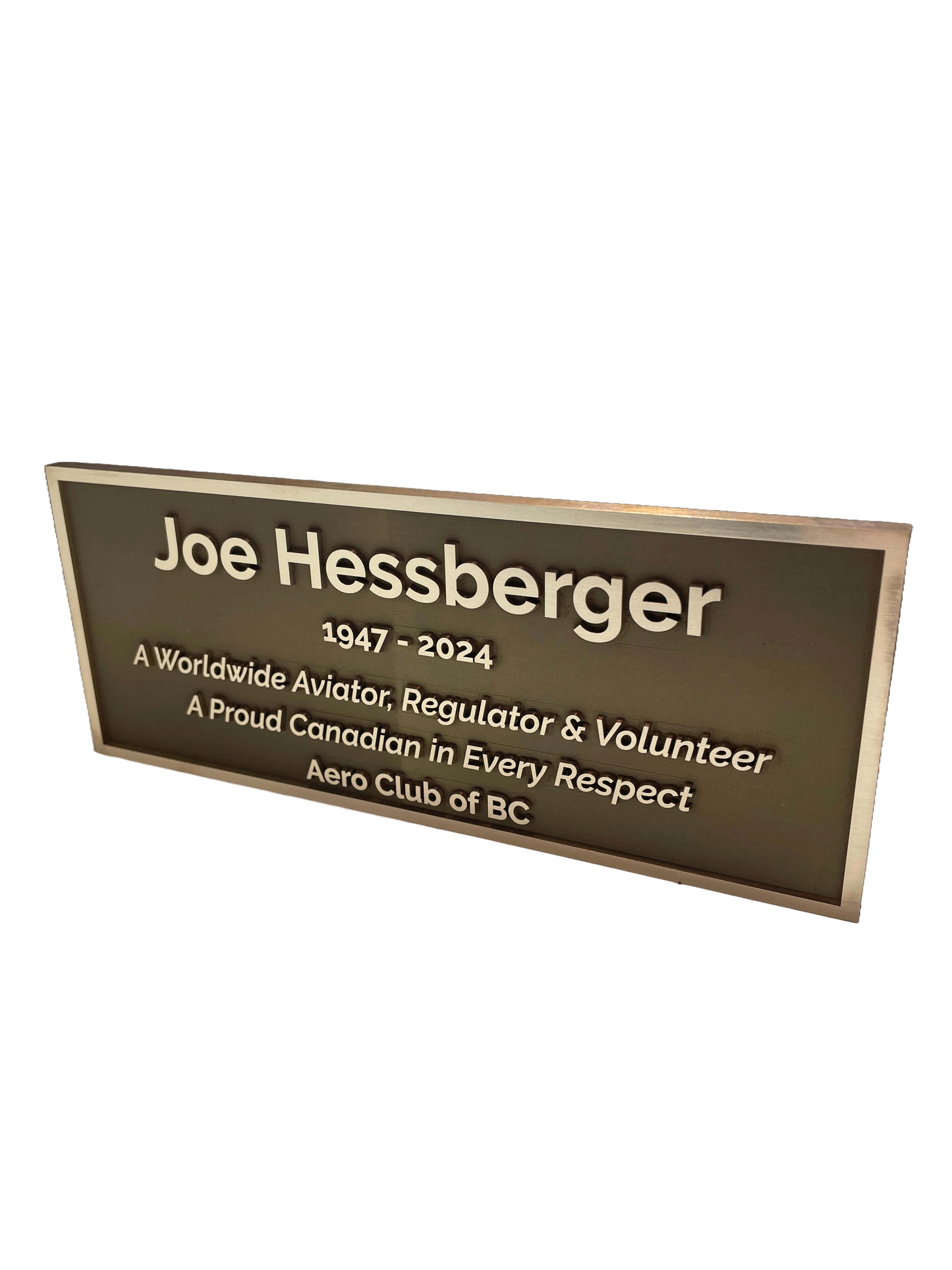 Custom Brass Plaques and Memorials