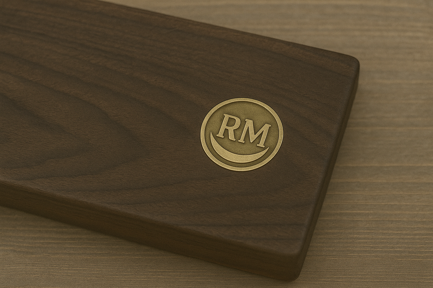 Custom “Brandacoin” Brass Logo Badge (Set of 8)